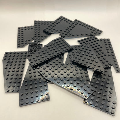 LEGO Wings and Plates, Black, Approx. 100g