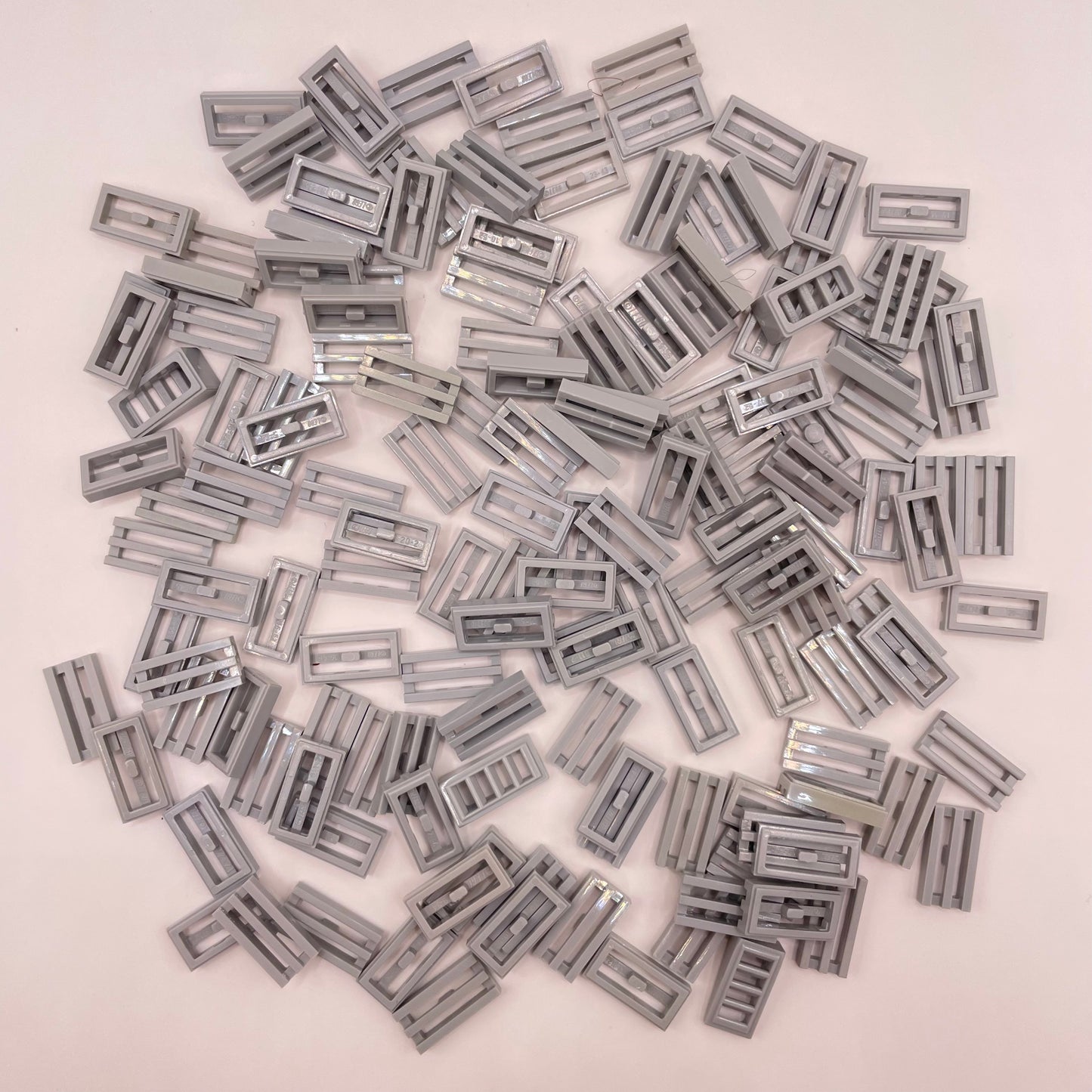 LEGO Grills, Light Bluish Grey, Approx. 30g