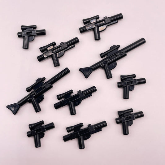 LEGO Mixed Blasters, Star Wars, Minifigure Accessories, 10 Pieces