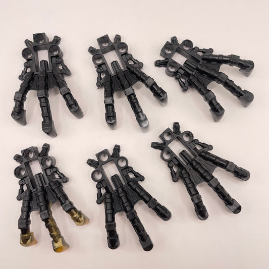 LEGO Bionicle, Clawed Foot Piraka, Mixed Black with Marble, 6 Pieces