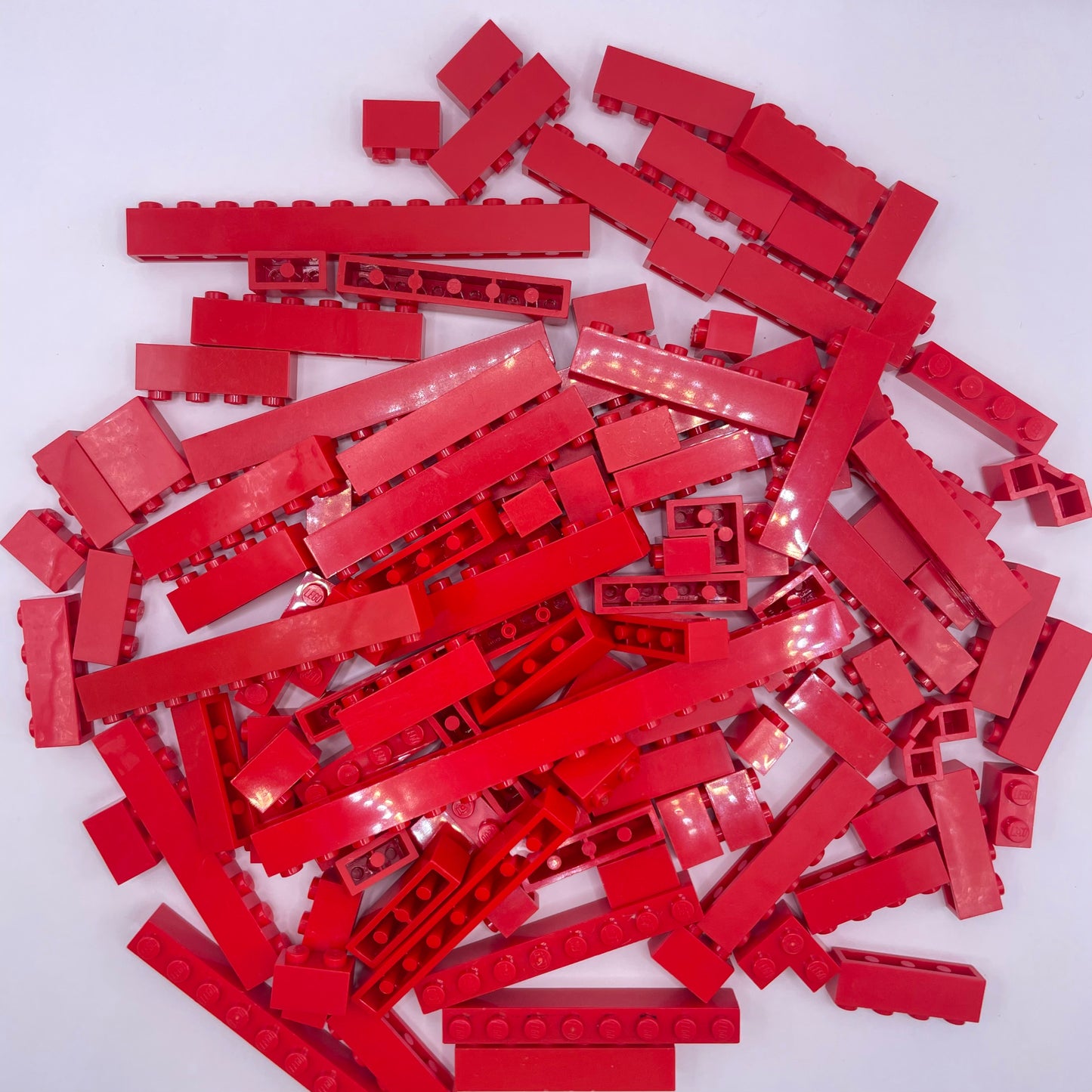LEGO Mixed Bricks, Red, Approx. 170g
