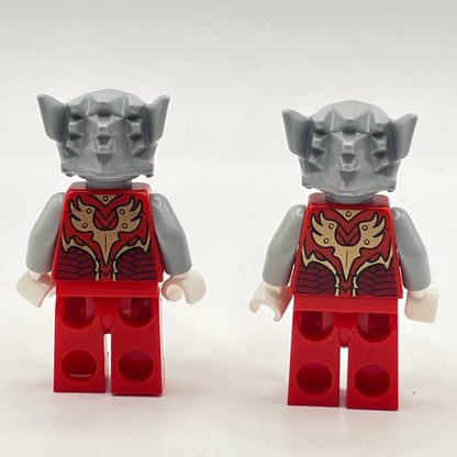 LEGO Worriz, Chima, Minifigure (loc100) (pack of 2)