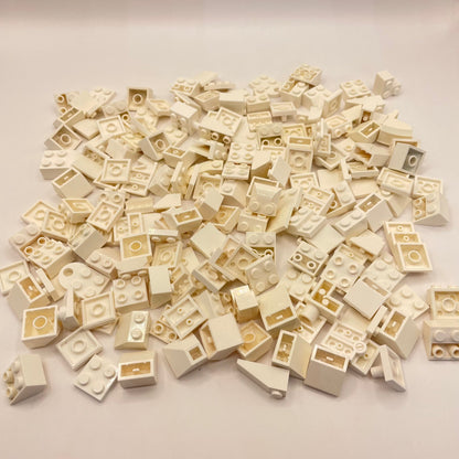 LEGO Slopes and Bricks 2x Wide, White, Approx. 145g