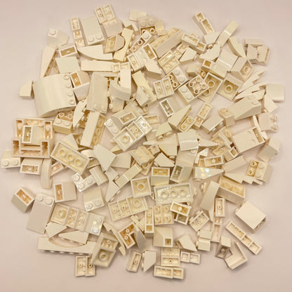 LEGO Slopes, White, Approx. 160g