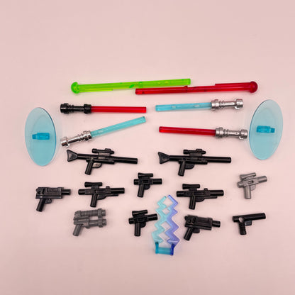 LEGO Mixed Weapons and Accessories, Star Wars, Minifigure (20 Pieces)