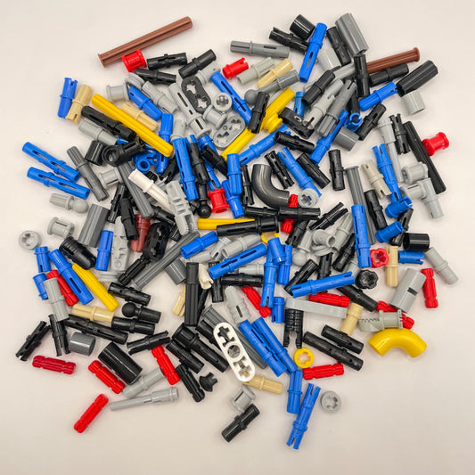 LEGO Pins and Axles, Mixed Colours, Technic, Approx. 50g