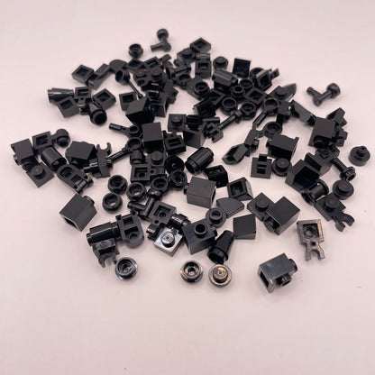 LEGO Greebling, Black, 100 pieces