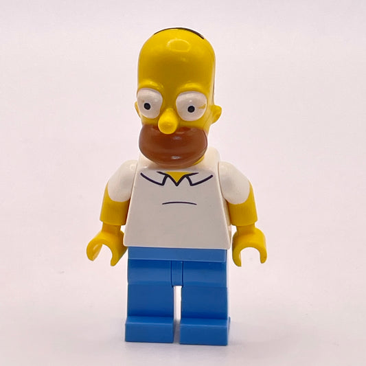 LEGO Homer Simpson, The Simpsons, Minifigure (sim007) marked