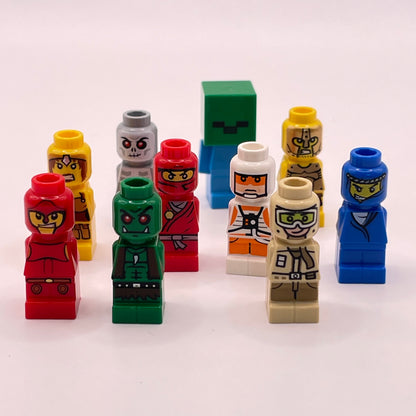 LEGO Microfigures, Mixed Colours, (10 Pack)