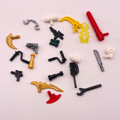 LEGO Tools and  Weapons, Mixed Colours,  20 pieces