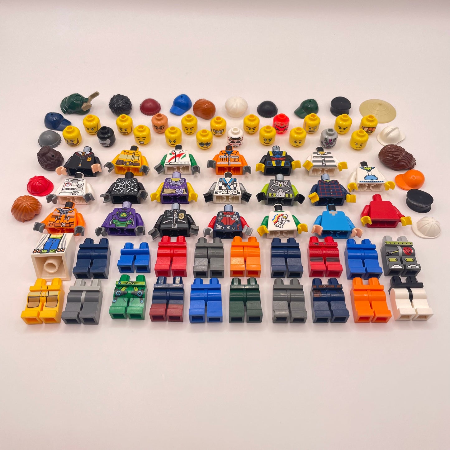 LEGO Build a Minifigure, Mix and Match City Figures, Set of 20