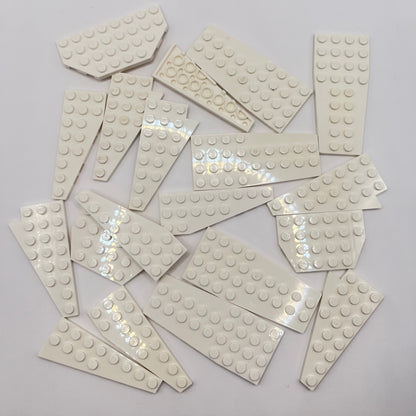 LEGO Wings, Medium, Plates, White, Approx. 55g