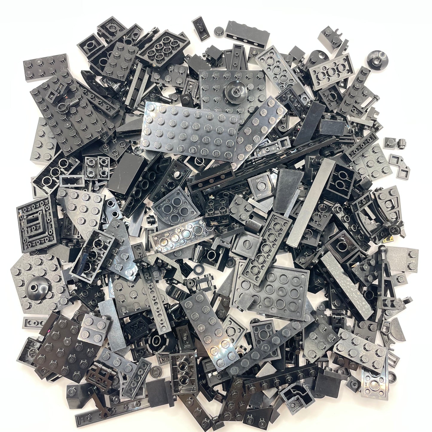 LEGO Mixed Bricks, Black, Approx. 280g