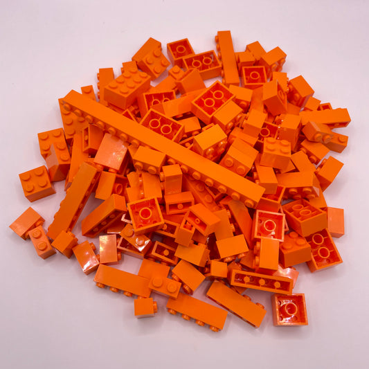 LEGO Orange, Bricks, Approx. 180g