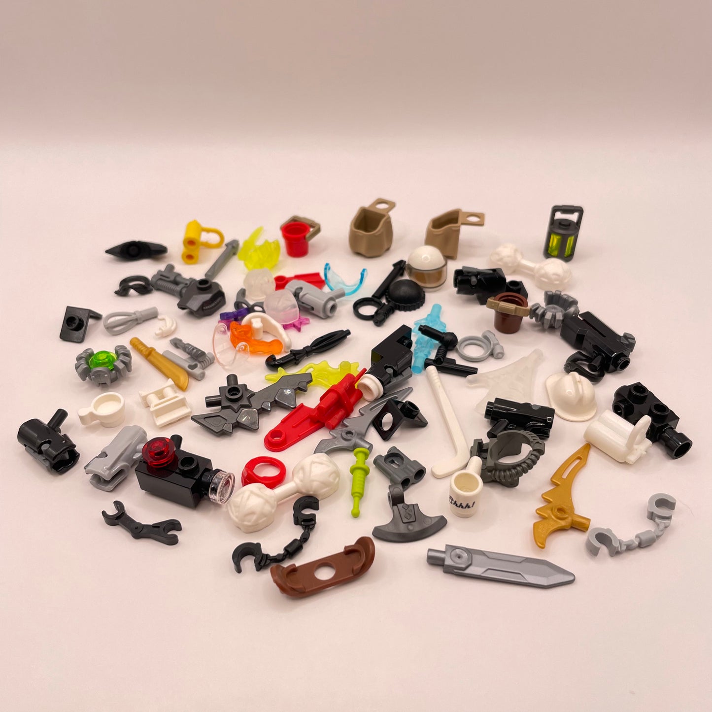 LEGO Mixed Accessories, Minifigure Accessories, 70 Pieces