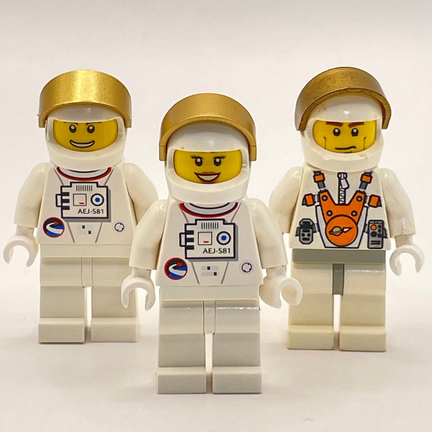 LEGO Space, City, Minifigures (pack of 3) Playwear