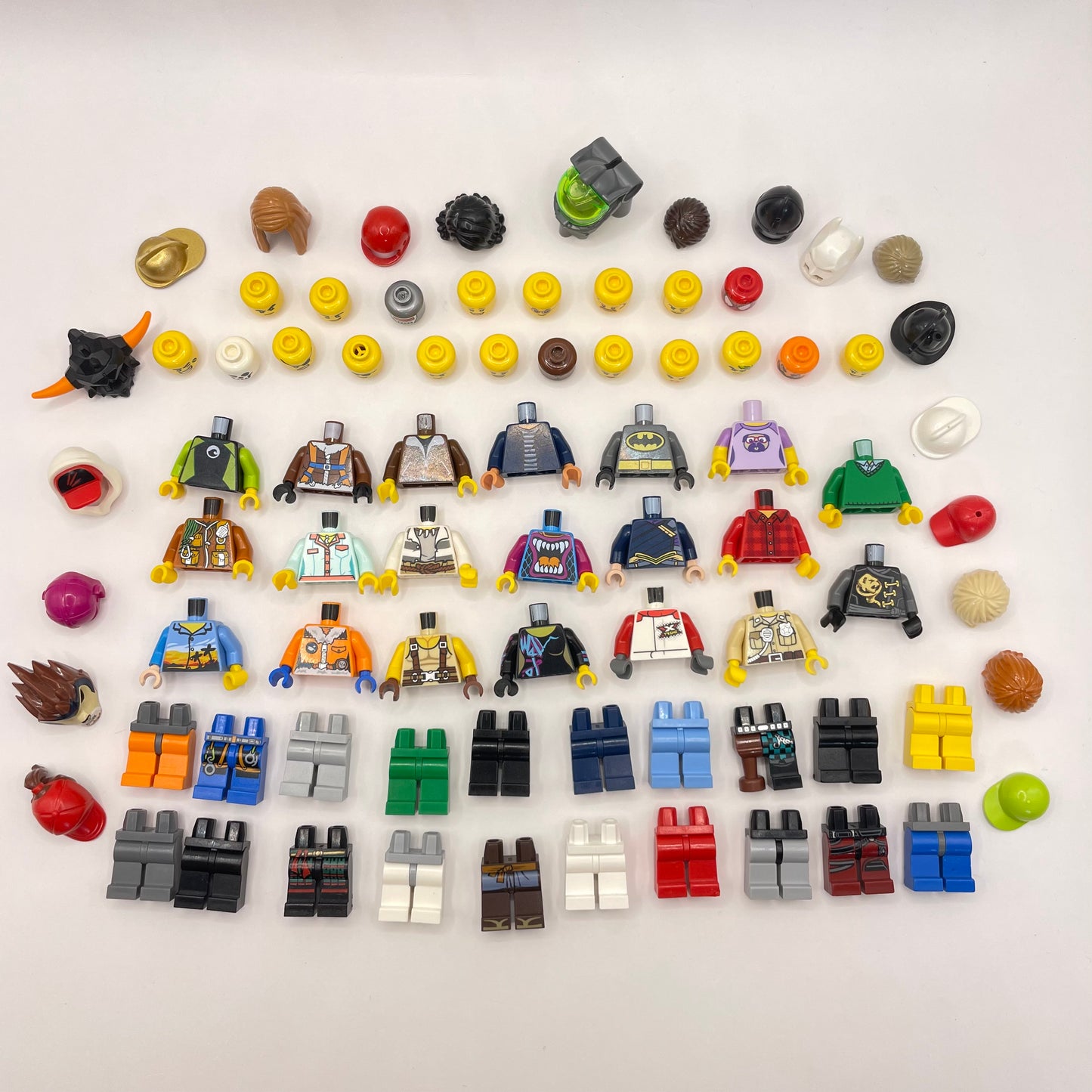 LEGO Build a Minifigure, Mix and Match City Figures, Set of 20