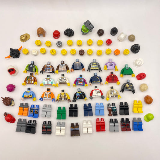 LEGO Build a Minifigure, Mix and Match City Figures, Set of 20