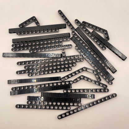 LEGO Lift Arm, Technic, Black, Approx. 100g