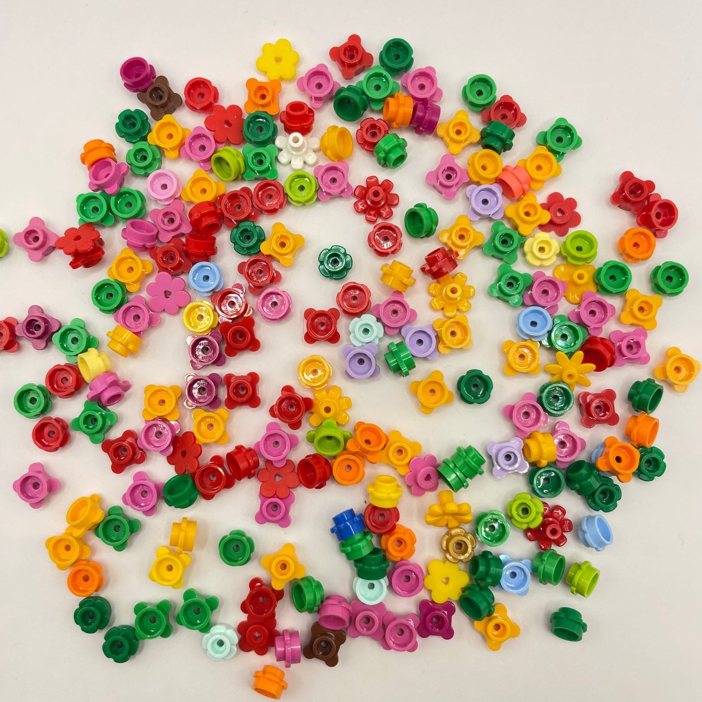 LEGO Mixed Flowers, Mixed Colours, 200 Pieces, Plant