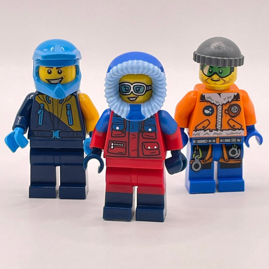 LEGO Arctic Explorers, City, Minifigures, Set of 3
