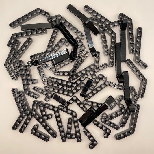 LEGO Lift Arms, Technic, Black, Approx. 120g