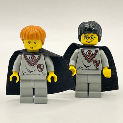 LEGO Ron and Harry, Harry Potter, Minifigure (hp007 and hp005)
