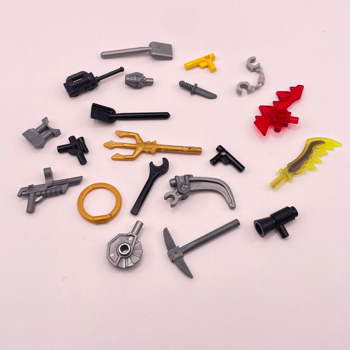 LEGO Tools and  Weapons, Mixed Colours,  20 pieces