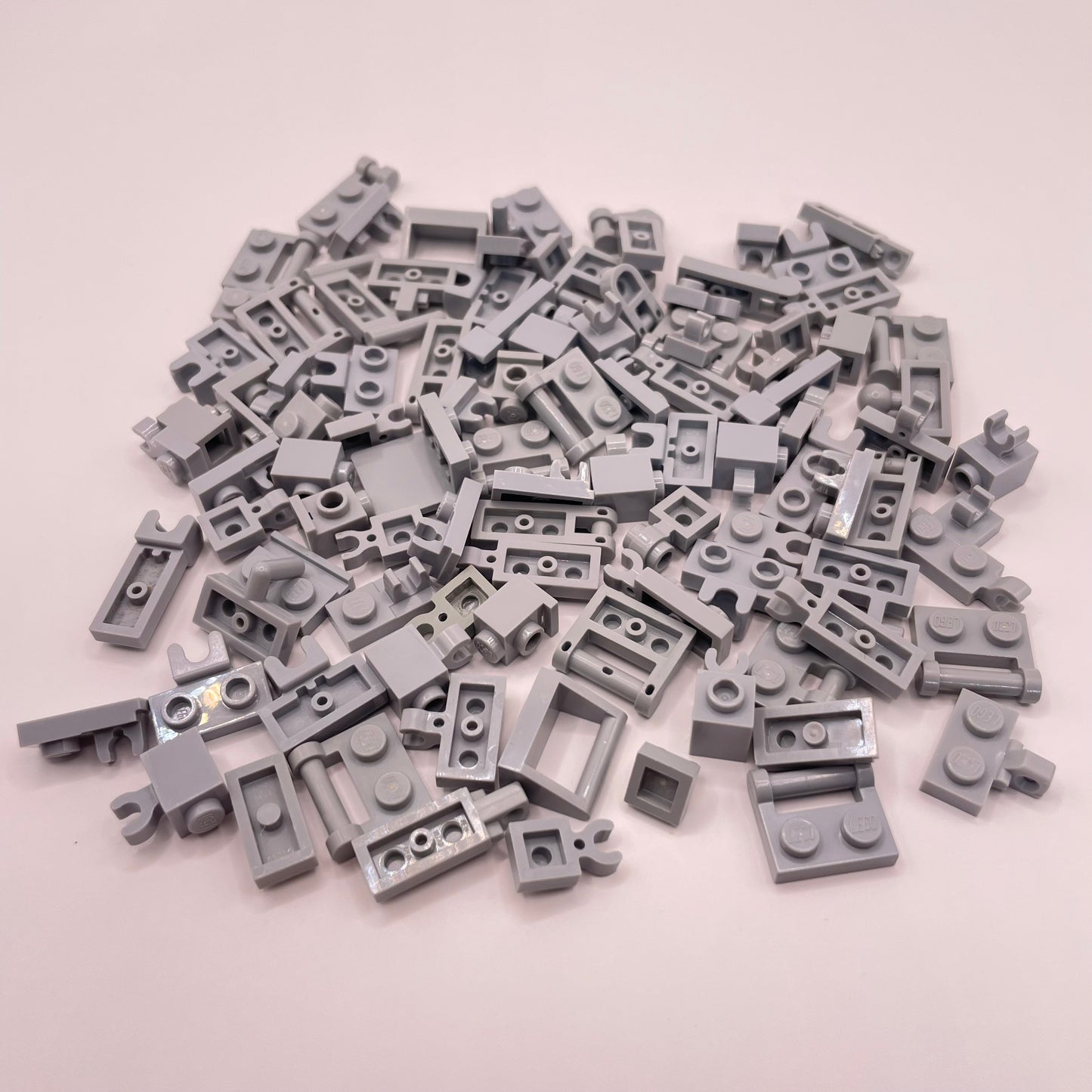 LEGO SNOT, Light Bluish Grey, 100 Pieces