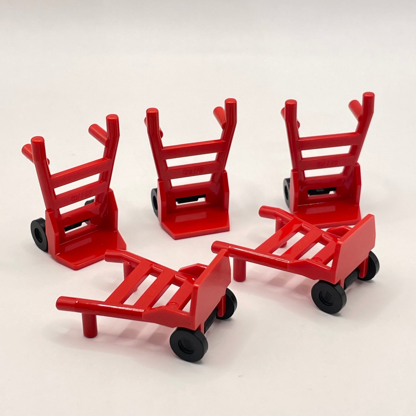 LEGO Cargo Trolley, Red, 5 Pieces