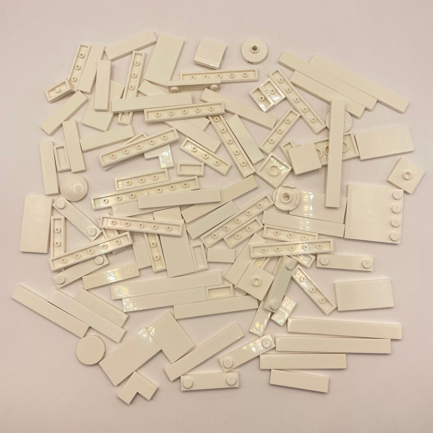 LEGO Tiles, White, Approx. 70g