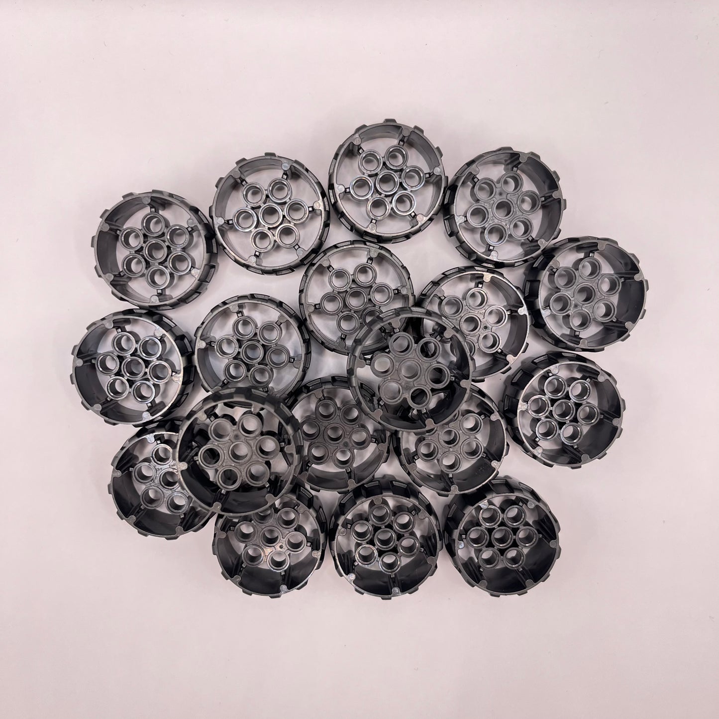 LEGO Hard Wheels, Dark Metallic Grey, Vehicle Pieces, Approx. 110g