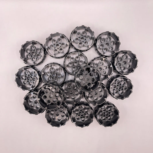 LEGO Hard Wheels, Dark Metallic Grey, Vehicle Pieces, Approx. 110g