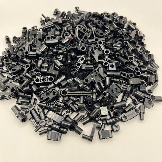 LEGO Small Mixed Technic, Black, Technic, Approx. 170g