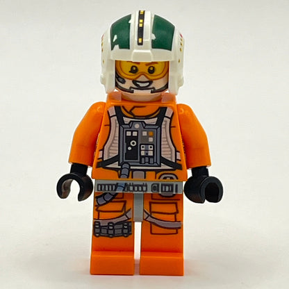 LEGO Wedge Antilles - Printed Legs, Three Bullets, Star Wars, Minifigure (sw1081)