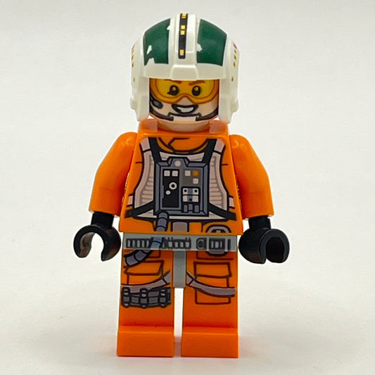 LEGO Wedge Antilles - Printed Legs, Three Bullets, Star Wars, Minifigure (sw1081)