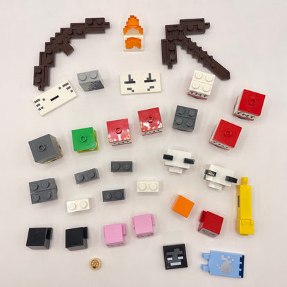 LEGO Miscellanous Minecraft, Minifigure, 32 Pieces