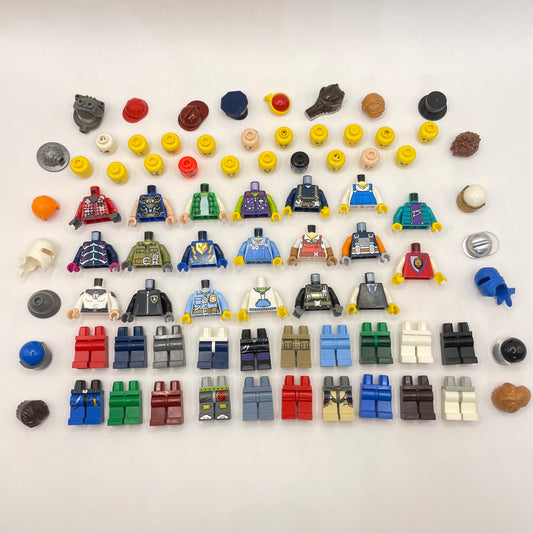 LEGO Build a Minifigure, Mix and Match City Figures, Set of 20