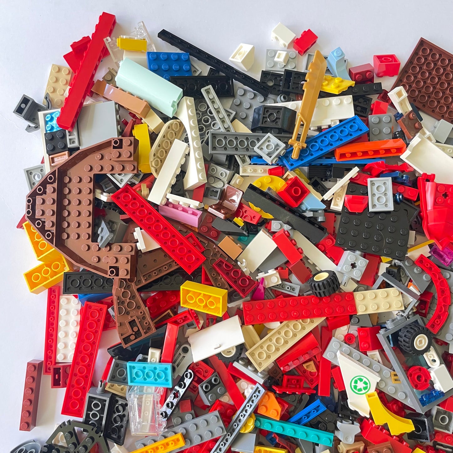 LEGO Fun Pack, Mixed Bag, Approx. 750g includes 6 Minifigures/Minidolls