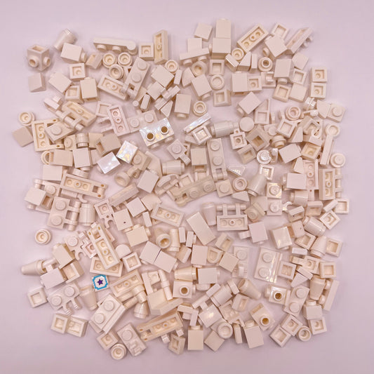 LEGO Greebling, White, 250 Pieces