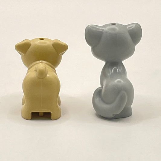 LEGO Christmas Cat and Dog, Animals, 2 Pieces