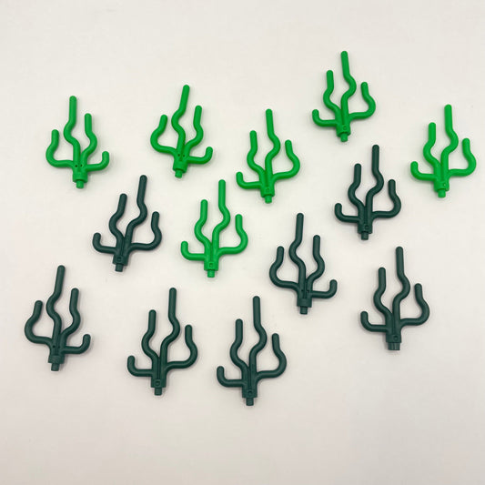 LEGO Plants, Coral, Mixed Green, 13 pieces