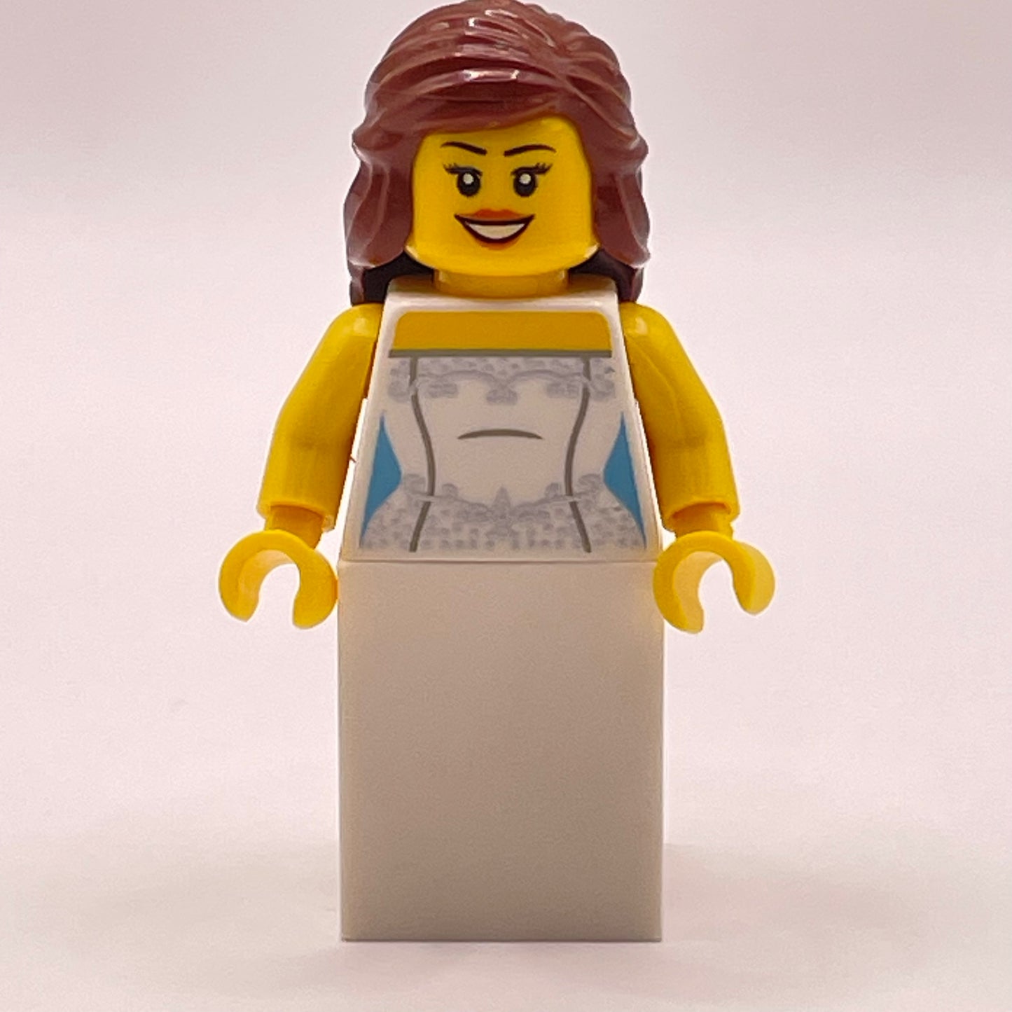 LEGO Bride Wedding Dress, City, Minifigure (hol113)