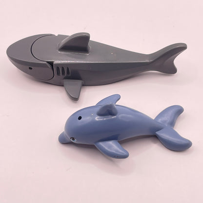 LEGO Shark, Dolphin, Water Animals, (Set of 2)