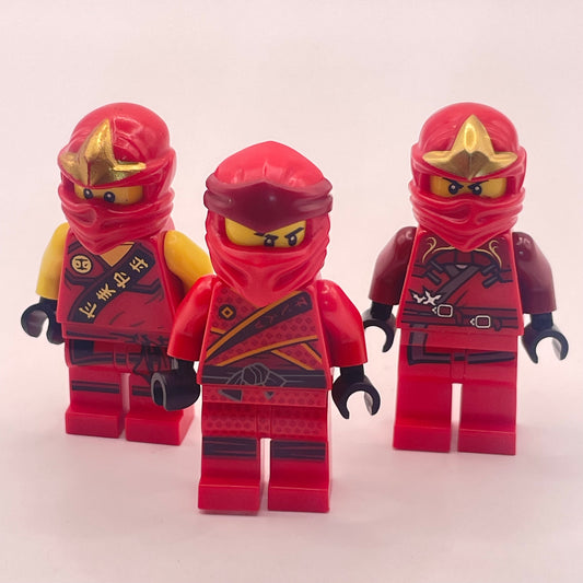LEGO Kai, Mix and Match, Ninjago, Minifigure (3 Pack)