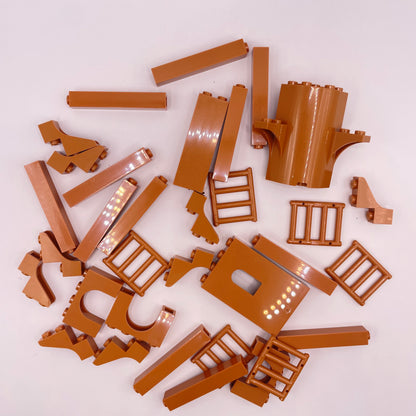 LEGO Building Pieces, Nougat, Approx. 55g