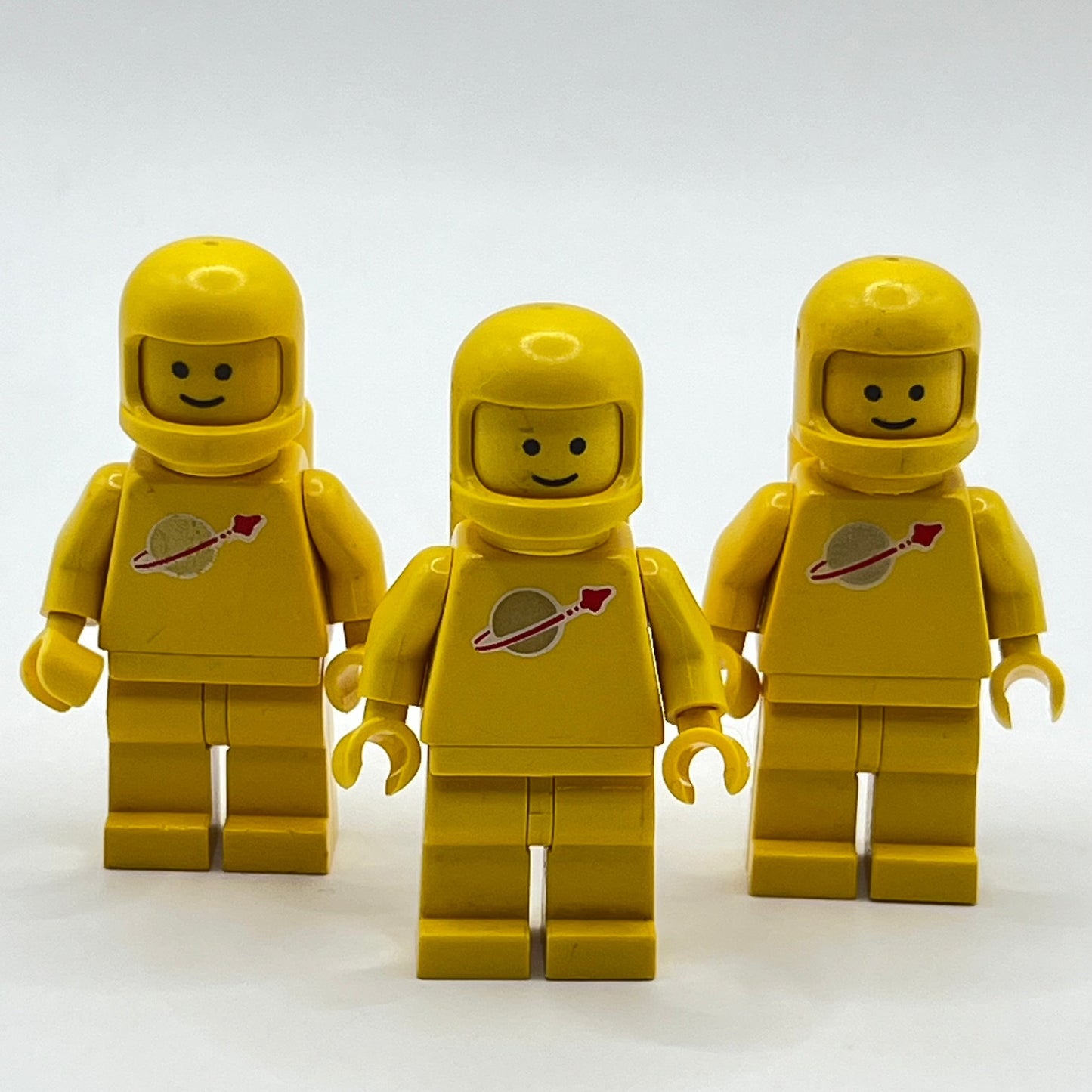 LEGO Classic Space - Yellow, Minifigure (sp007) - Set of 3 - Playwear