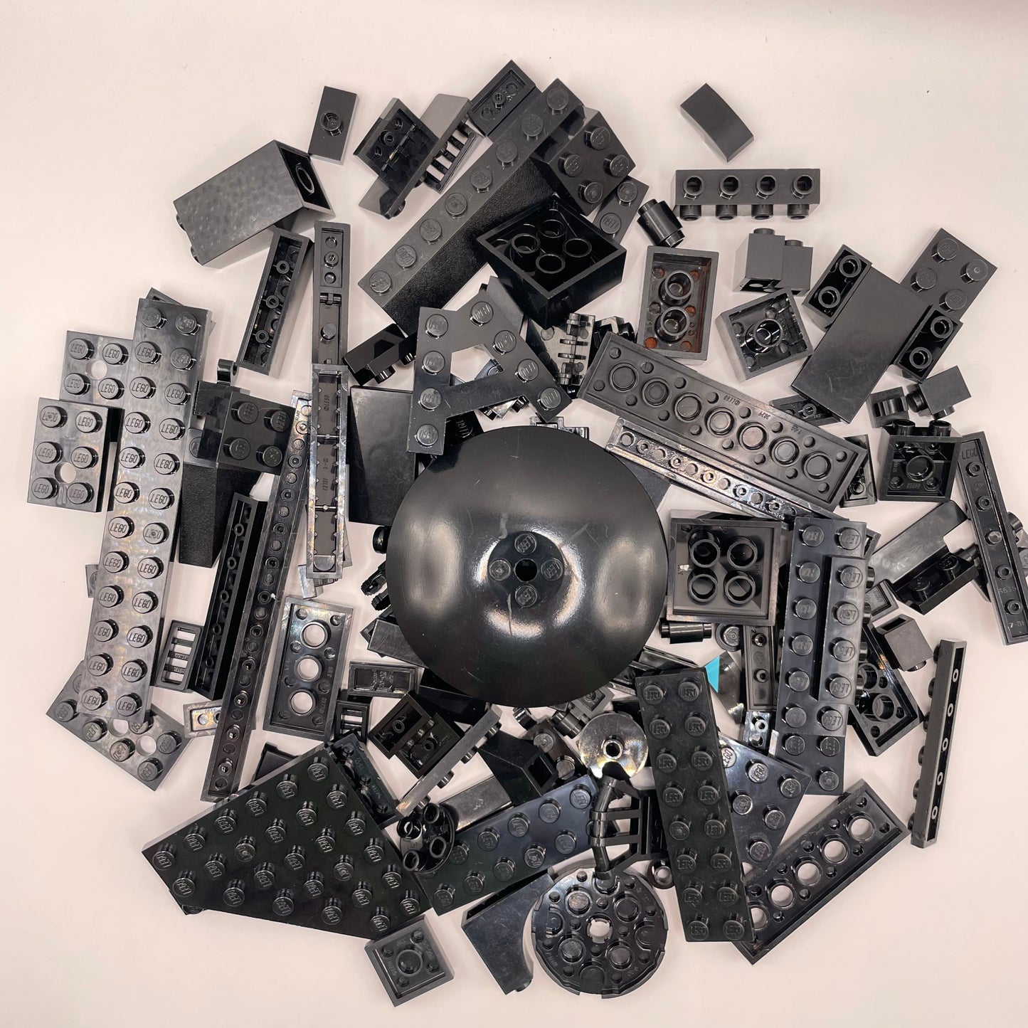 LEGO Mixed Pieces, Black, Approx. 100g