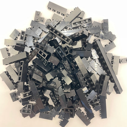 LEGO Black, 1x Bricks, Approx. 210g