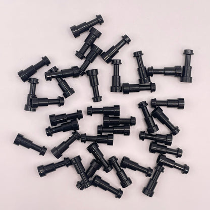 LEGO Rail Pillars, Telescope, Black, Minifigure Accessories, 35 Pieces